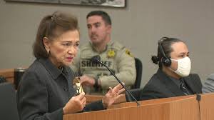Bonita Martinez at podium
