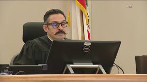 Judge Enrique Camarena on the bench