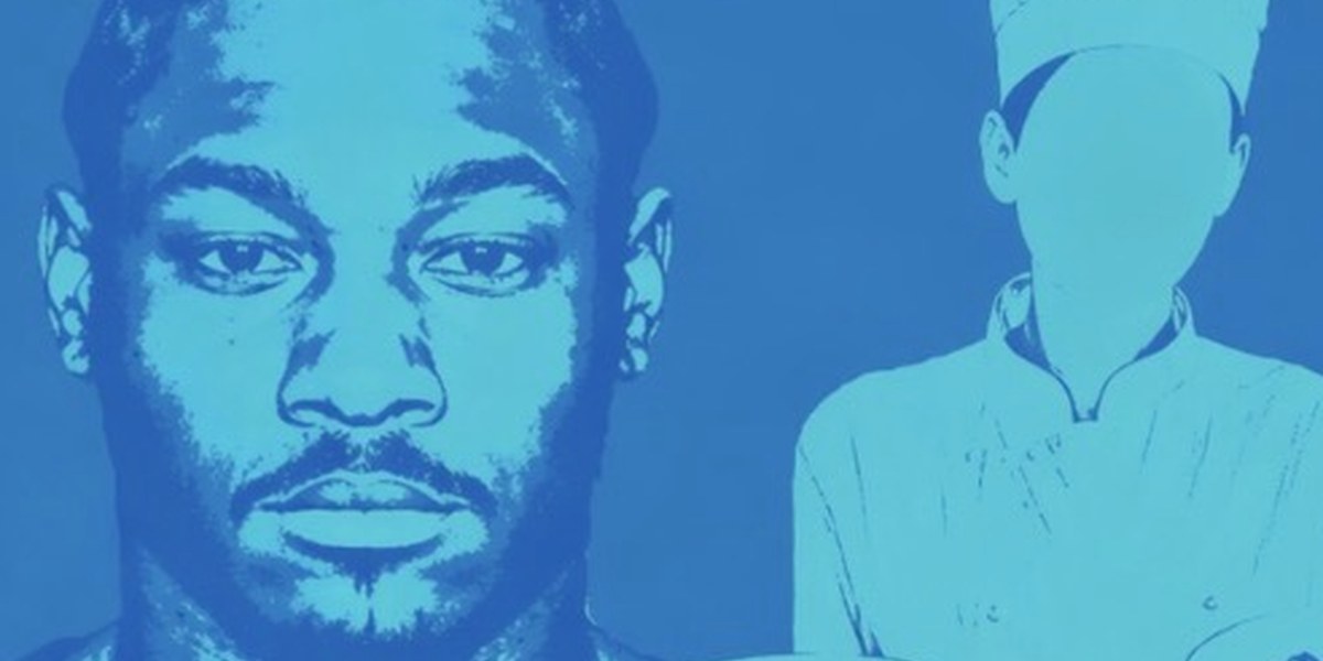 Pop-art illustration for stefon diggs criminal