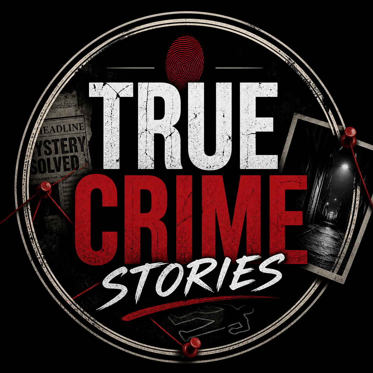 True Crime Stories logo